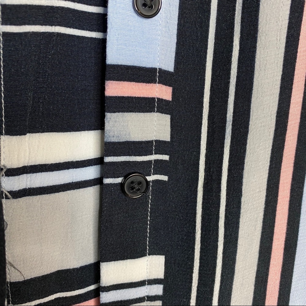 Asos Button Down Back Split Blouse Shirt - 4 - image 8